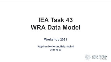 June 2023 - Part 1 - WRA Data Model User Workshop