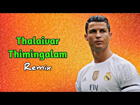 Thalaivar thimingalam Remix  Cristiano Ronaldo Version  Sudharson7 Creation