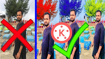 How to do photo editing on mobile | kinemaster photo editing Bangla tutorial