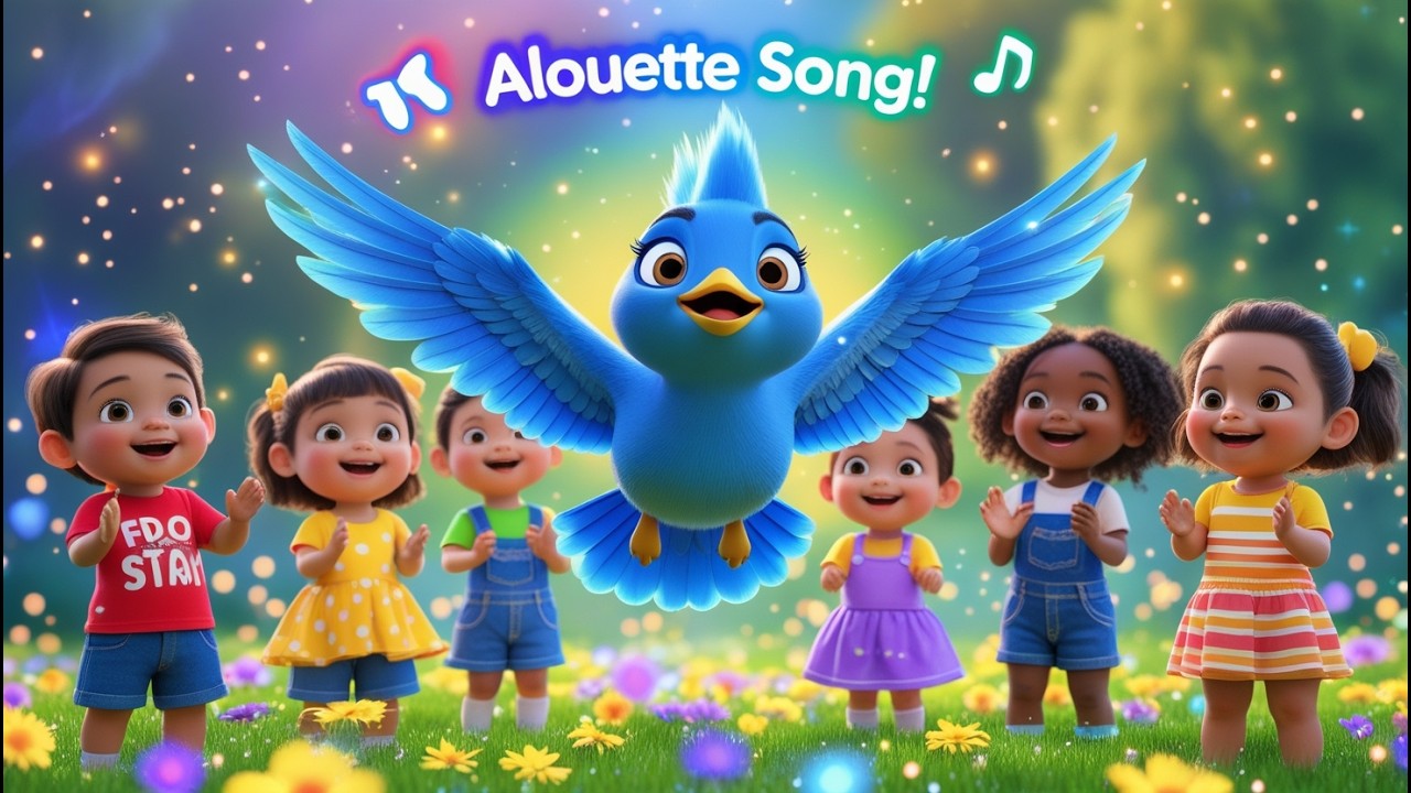 Alouette Kids Song 🎵 | Fun Nursery Rhyme for Toddler & Kids - YouTube
