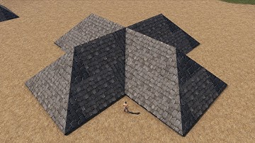 Rust - Новые треугольные крыши!