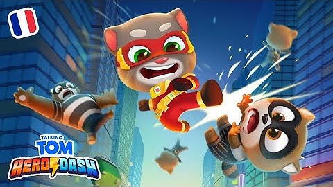 Talking Tom Hero Dash Gameplay Walkthrough. My First Level - Tom The Superhero (IOS Android)