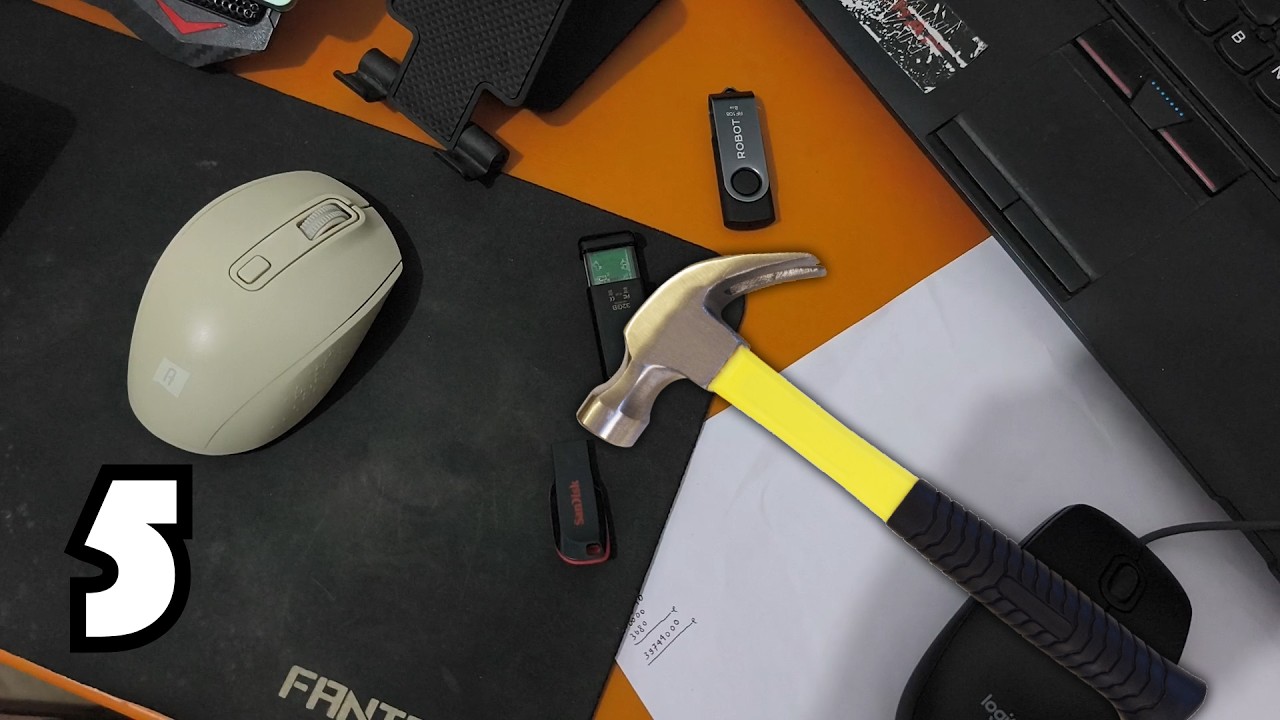 5 WAYS TO BREAK A USB DRIVE