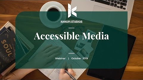 WEBINAR: Accessible Media with AmyJune Hineline