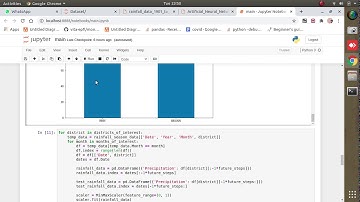Rainfall prediction using wavelet neural network analysis || Python Machine Learning Project