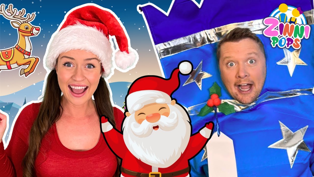 🎄 Christmas Songs for Kids! | Jingle Bells, Finger Family & More | Kids ...