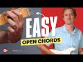 Open chords are the BEST way to get started on guitar