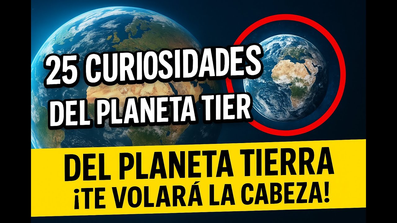 25 Curiosidades del Planeta Tierra que NO Sabías 🌍 | Te volará la ...