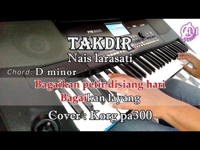 TAKDIR - Nais Larasati - Karaoke Dangdut Korg Pa300 class=