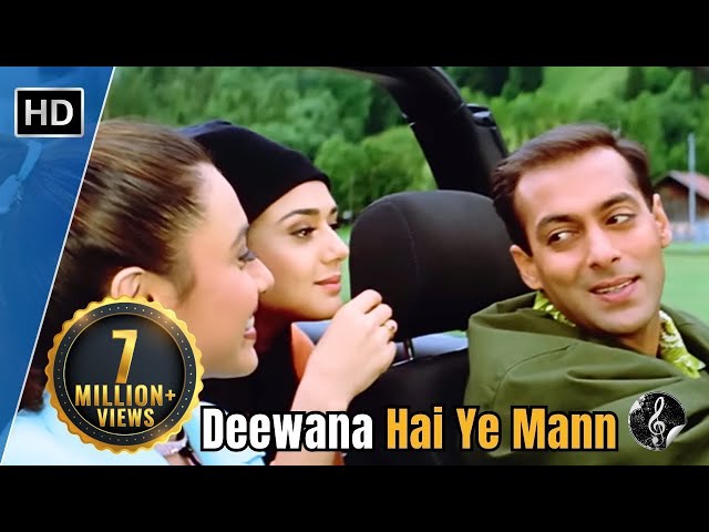Deewana Hai Ye Mann | Salman Khan | Rani | Preity | Chori Chori Chupke Chupke | Romantic Hindi Song class=