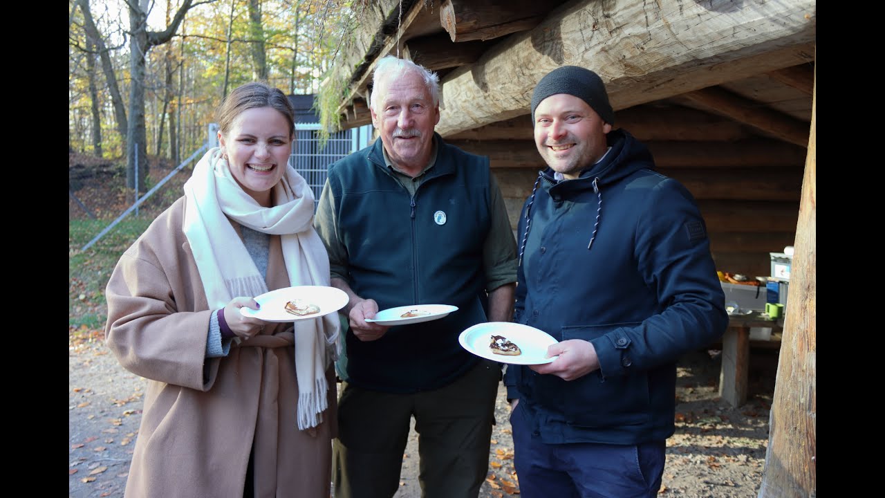 Niels, Tormod og Mai i naturens ro