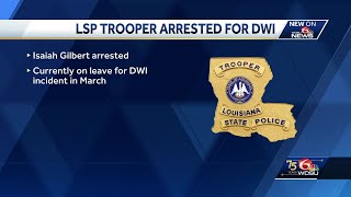 Louisiana State trooper arrested for DWI