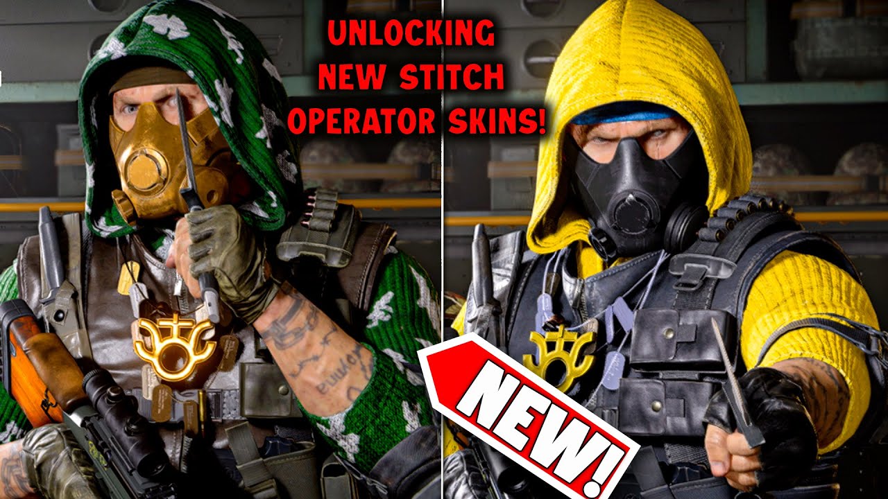 HOW to UNLOCK STITCH SKINS in COD BLACK OPS COLD WAR! HOW to COMPLETE