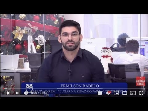 ENTREVISTA | Ermilson Rabelo - Aprovado em 1º lugar no concurso SEFAZ ...