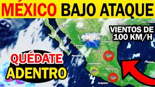 Actualización meteorológica de emergencia en México: tormentas mortales e inundaciones repentinas
