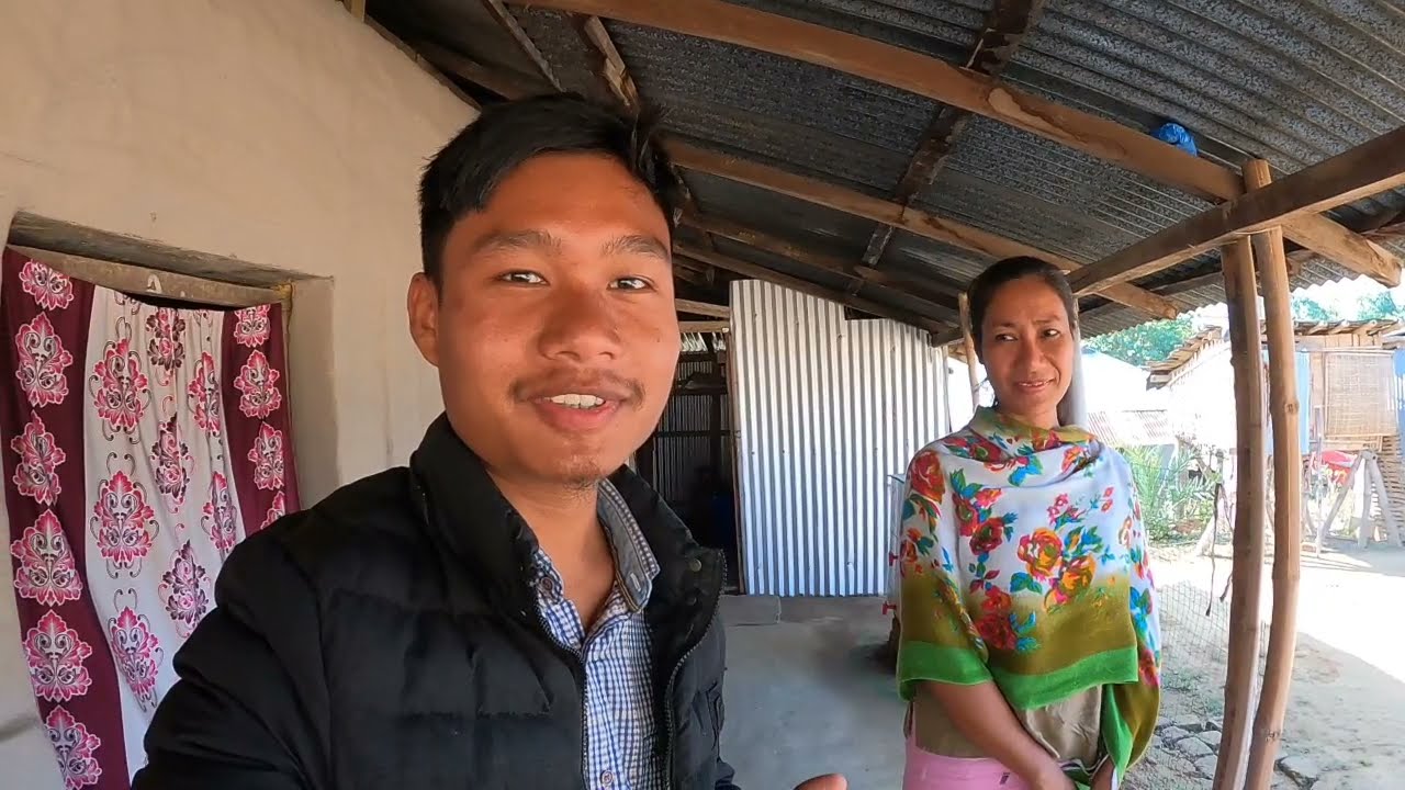 Tripura village side near Bangladesh border