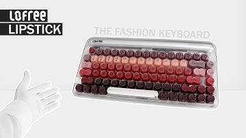 The Most Stylish Keyboard You’ll Ever Type On I Unboxing Lofree Lipstick