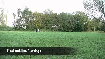 MegaPirate PID tuning - stabilize (acro)