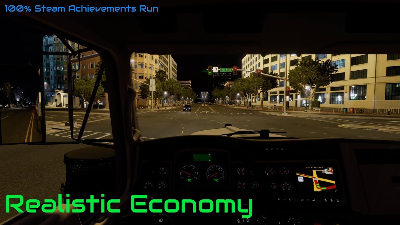 ATS | Start from Scratch | Night Haul in California [Let's play/No commentary/Ep.7]