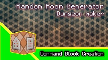 Command Block Creation : Random Dungeon Generator in MCBE