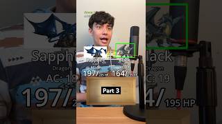 Adult Sapphire Dragon V. Adult Black Dragon Part 3, Who Do You Got?