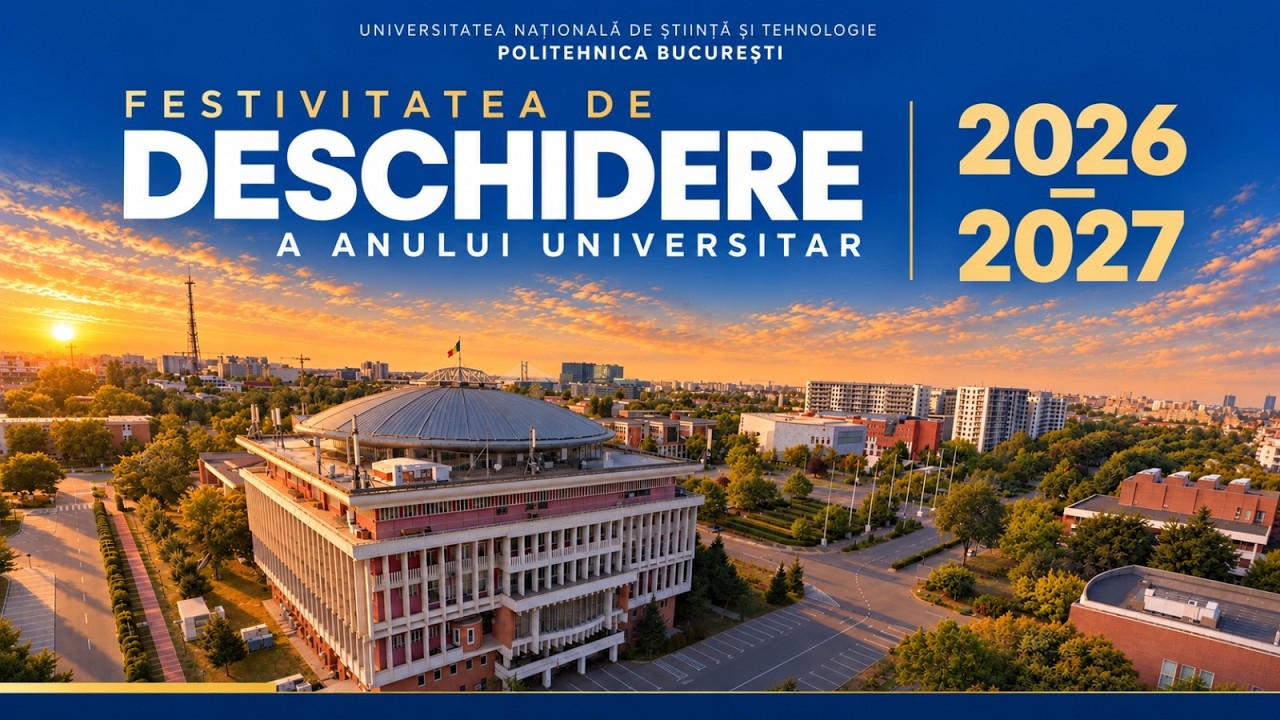 LIVE | Deschiderea anului universitar 2026–2027 | Centrul Universitar București