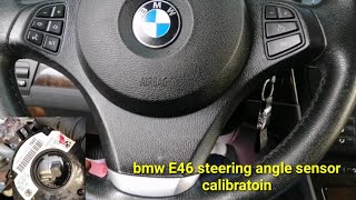 Bmw e46 steering angle sensor match calibration