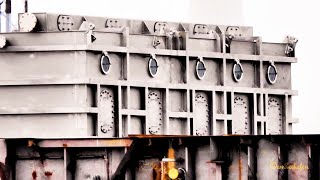 Schlepper ODYS & Meyerwerft Kreuzfahrtschiff Bauteile tug & cruiseliner modules IMO 7937965 Emden