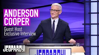 Guest Host Exclusive Interview: Anderson Cooper | JEOPARDY!