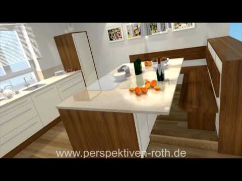 Küchen ideen 3d design 3d visualisierung 3d service ...