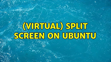(virtual) split screen on Ubuntu