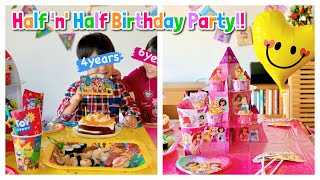 Half 'n' Half Birthday Party (6years & 4years) 🎂 2020.11.22.