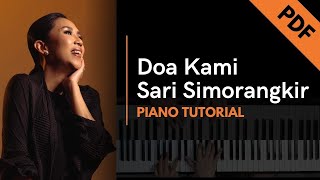Tutorial piano Doa Kami