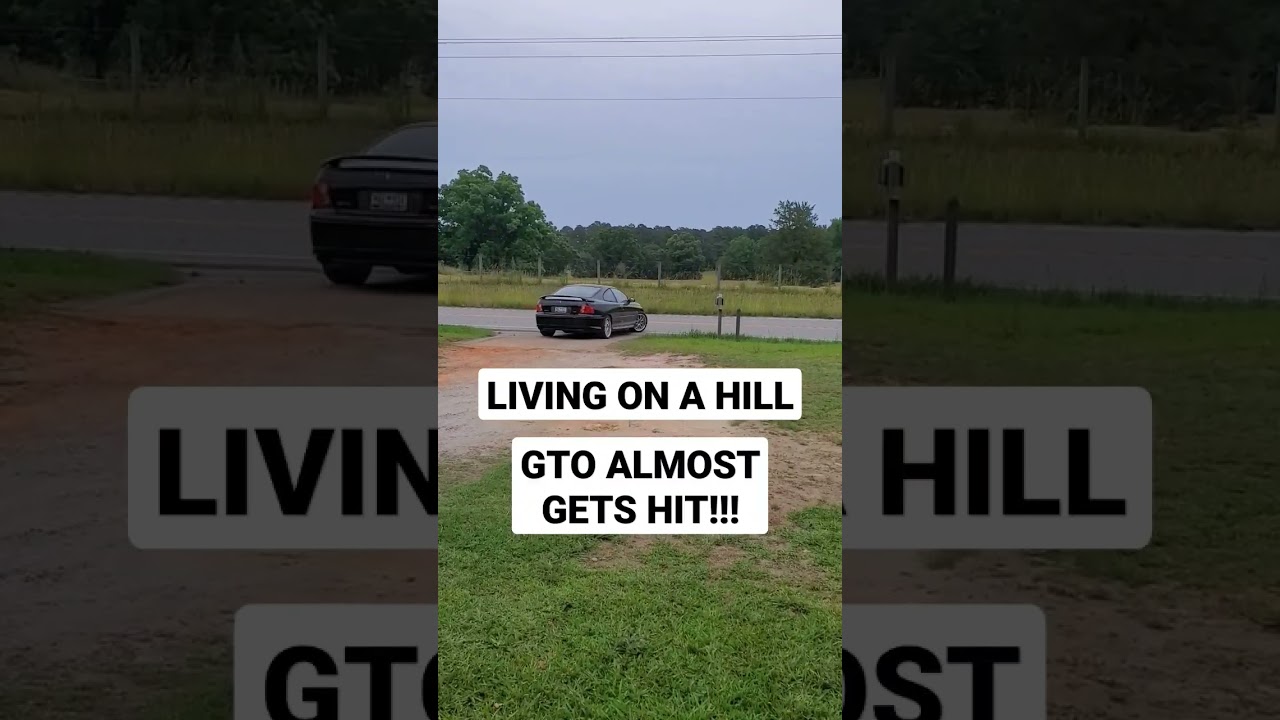 HEADS CAM GTO ALMOST GETS HIT!!! 