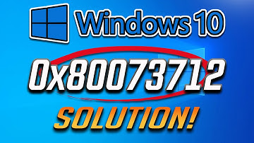 FIX Windows Update Error 0x80073712 on Windows 10