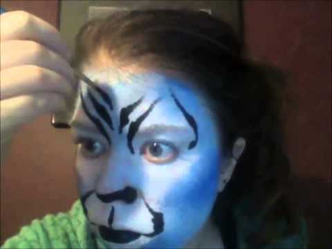 Mysterious Tiger: An Easy Face-Painting Tutorial