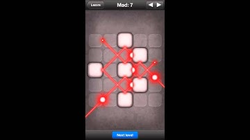 Lazors - Mad Level 1-10 Complete Solution