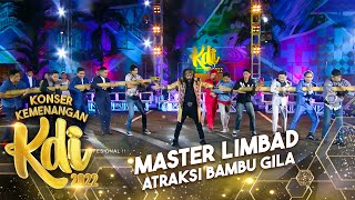 Atraksi Bambu Gila Bikin Peserta Kelelahan | KONSER KEMENANGAN KDI 2022