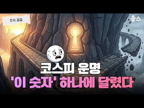 코스피 8000선 운명, 7일 아침 '이 숫자' 하나에 갈린다
