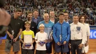 Agassi Ivanisevic Ferrero Exhibition Umag 2016