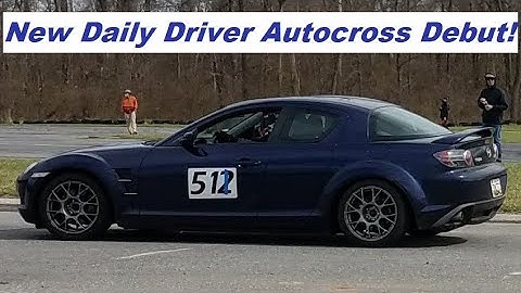 New Daily Driver / Stock-ish RX-8 Autocross Debut!