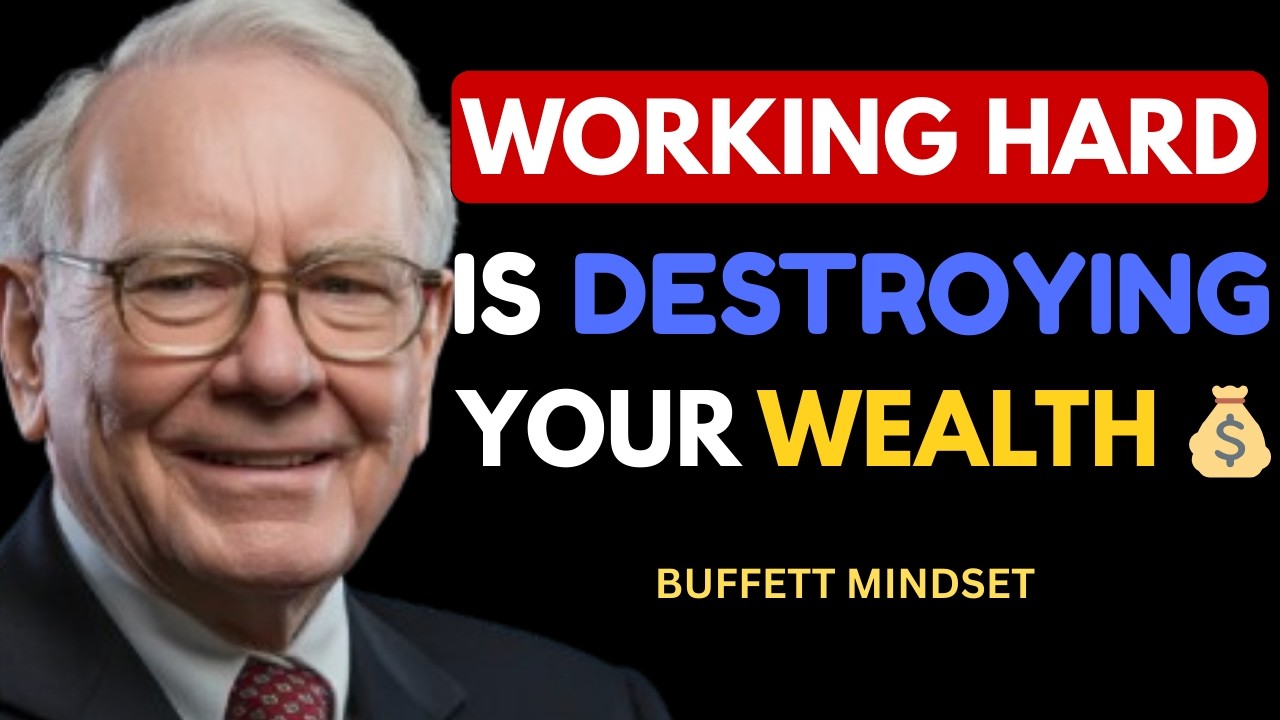 “Working Hard Is Destroying Your Wealth… Here’s Why.” ✅  Buffett Mindset