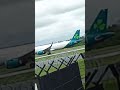 plane takes off at Manchester Airport