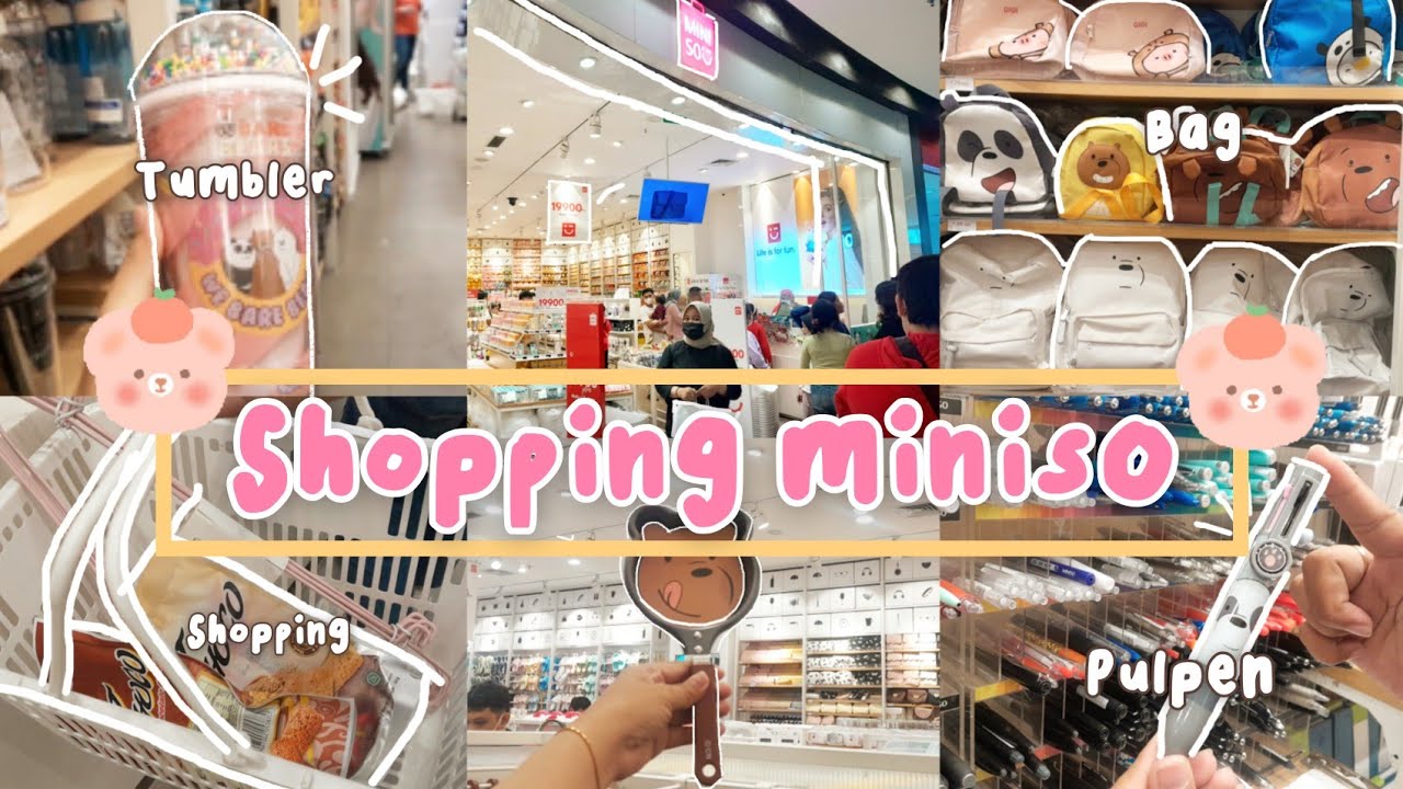VLOG SHOPPING MINISO🍒✨ | BAGUS BAGUS BANGET😍🌷