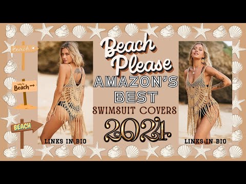 Best Amazon Swim Cover-Ups for 2024 with Links in Description Box ! #amazonprimeday2024