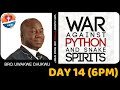 War against python  snake spirits day 14 6pm et by bro uwakwe chukwumay 10 2024