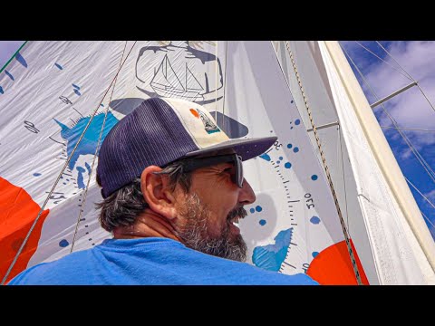 Capt. Brian&rsquo;s Favorite sail! The Mizzen Ballooner! Sailing Vessel Delos Ep. 224