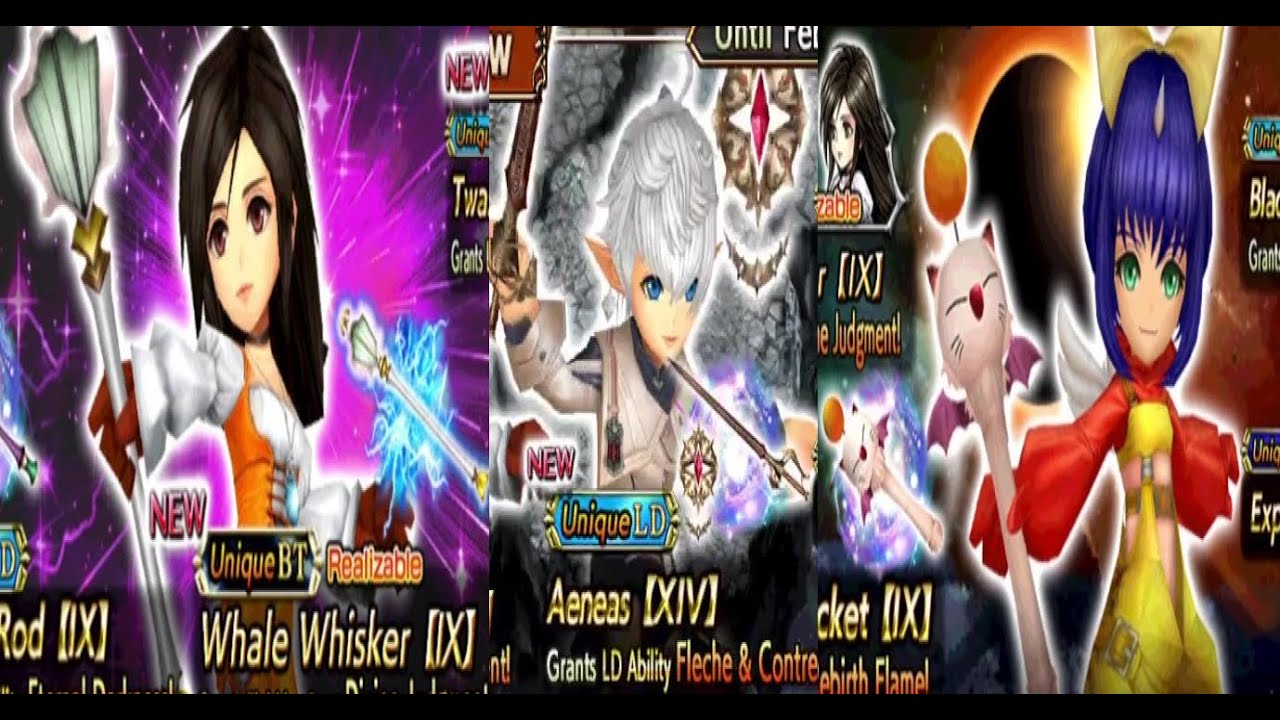 Garnett BT Cycle Gl 4th Anniversary - Garnet, Alisaie and Eiko LD Banners