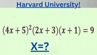 Solving a 'Harvard' University entrance exam question