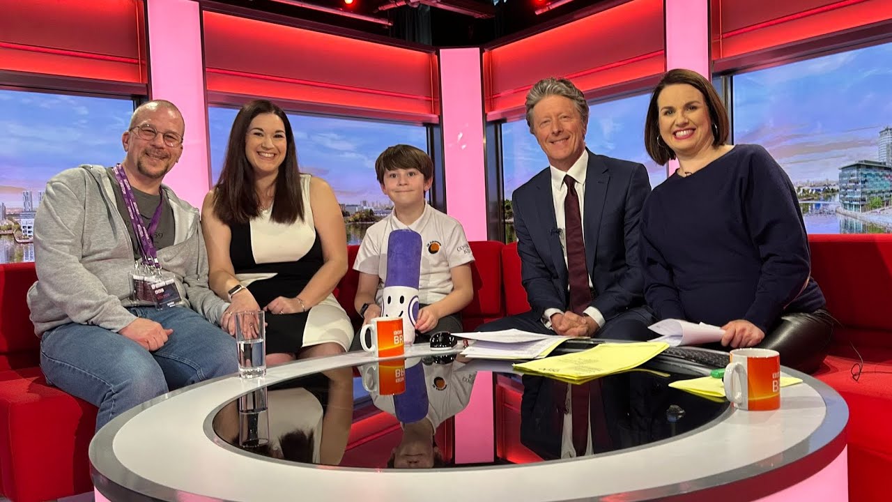 Marker Plush on BBC News?!